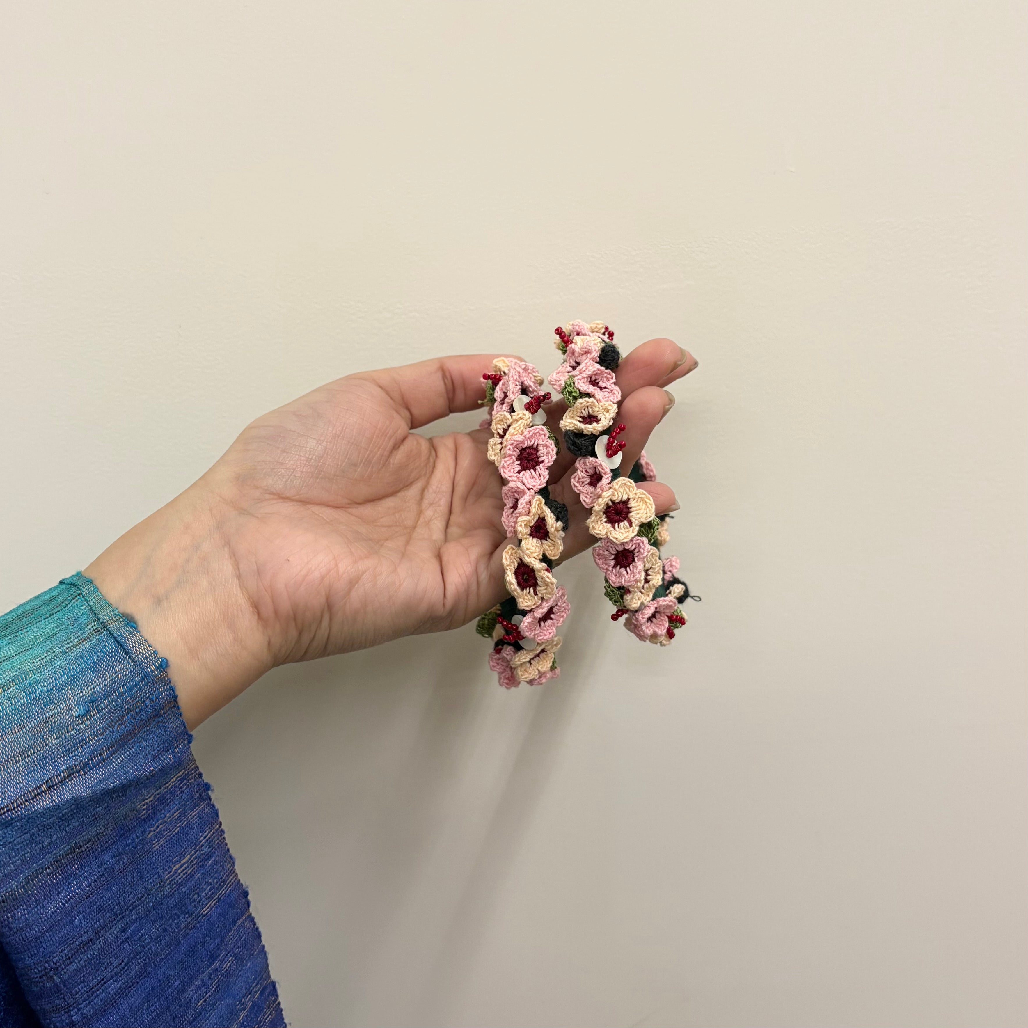 Gulabi Phool Bangles Set of Two by Ikriit'm with Bangle at Kamakhyaa for sustainable fashion