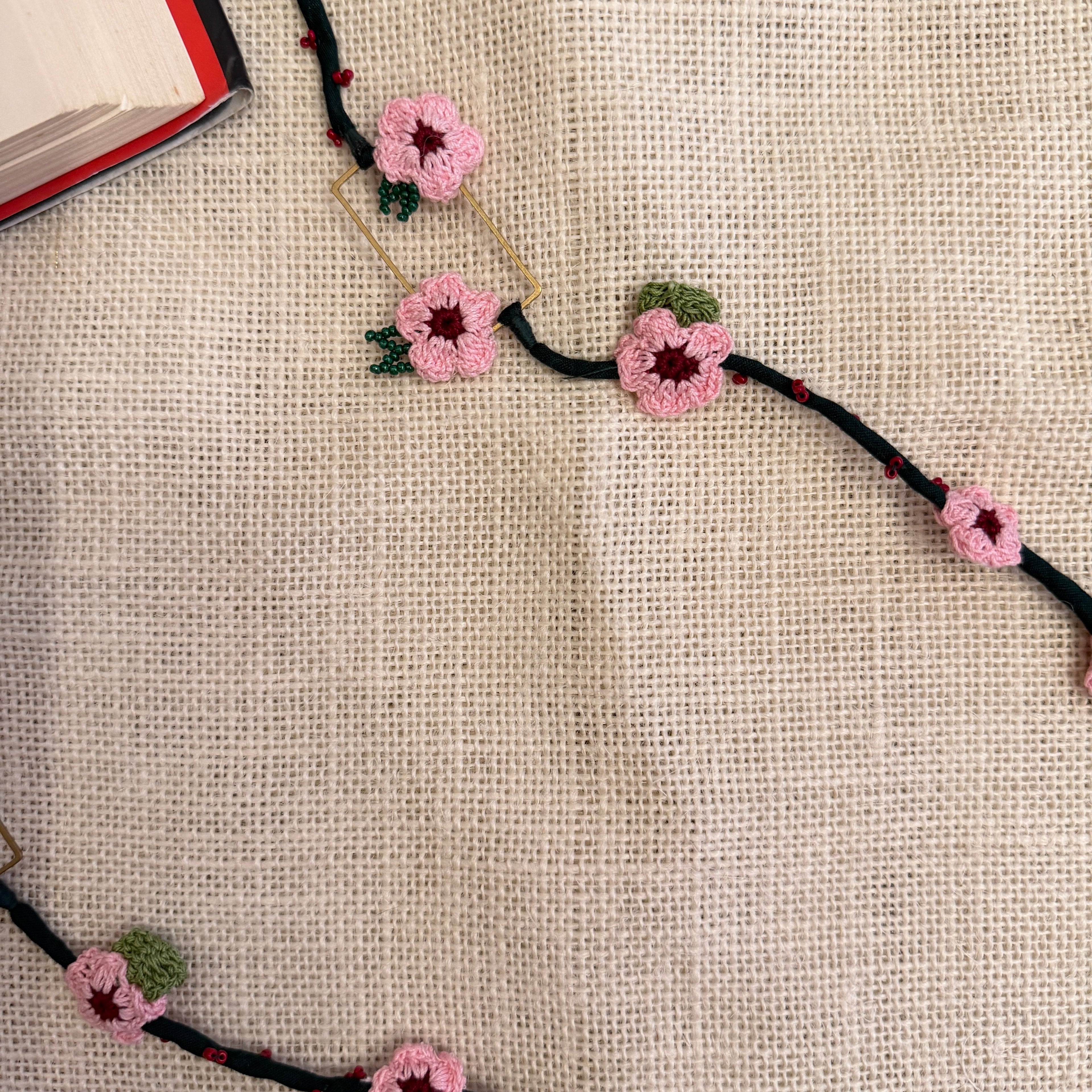 Gulabi Phool Specs String by Ikriit'm with Specs Strings at Kamakhyaa for sustainable fashion