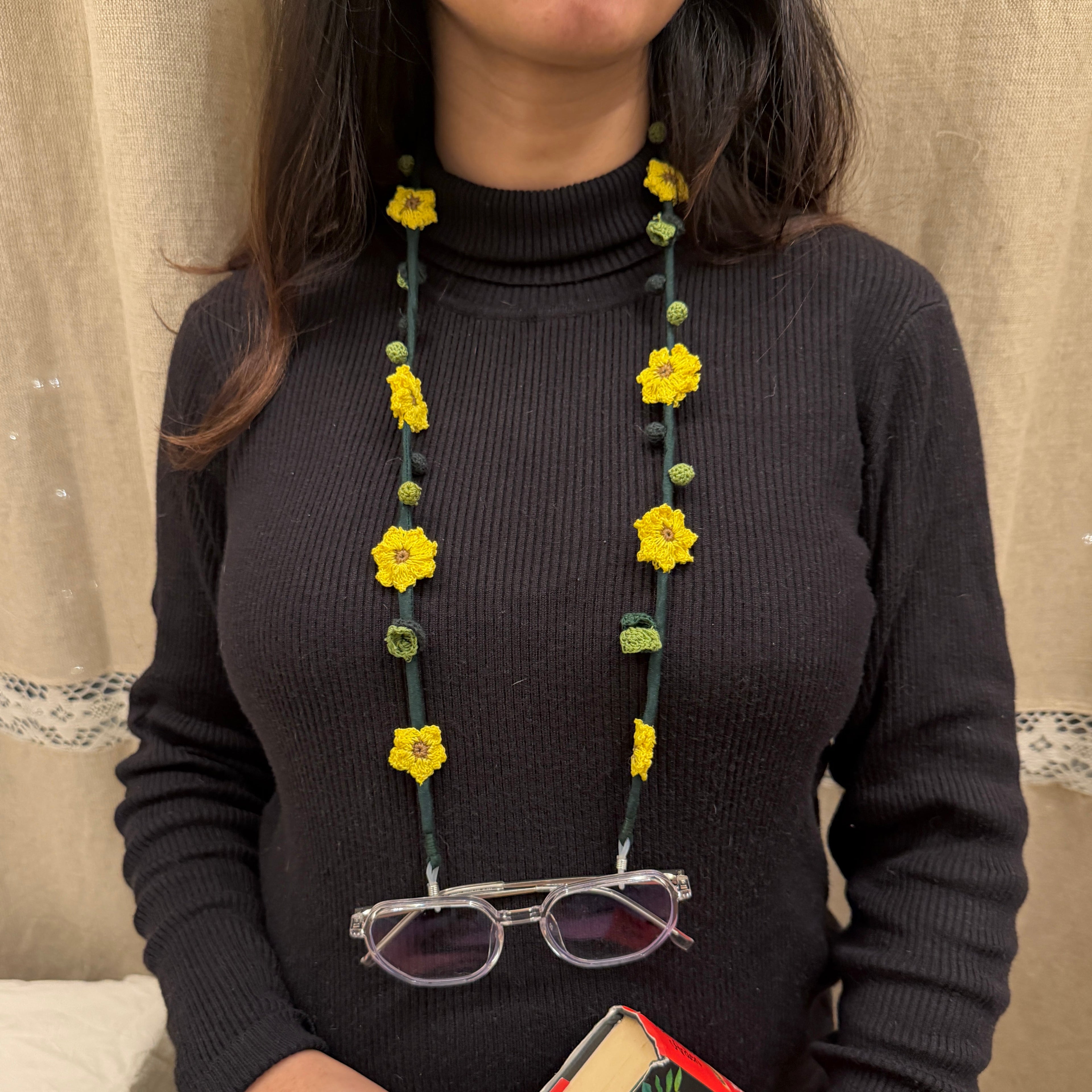 Surajmukhi Specs String by Ikriit'm with Specs Strings at Kamakhyaa for sustainable fashion