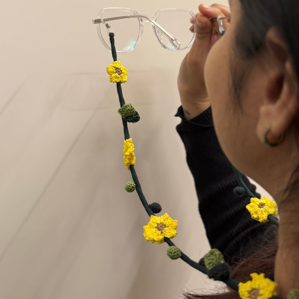 Surajmukhi Specs String by Ikriit'm with Specs Strings at Kamakhyaa for sustainable fashion