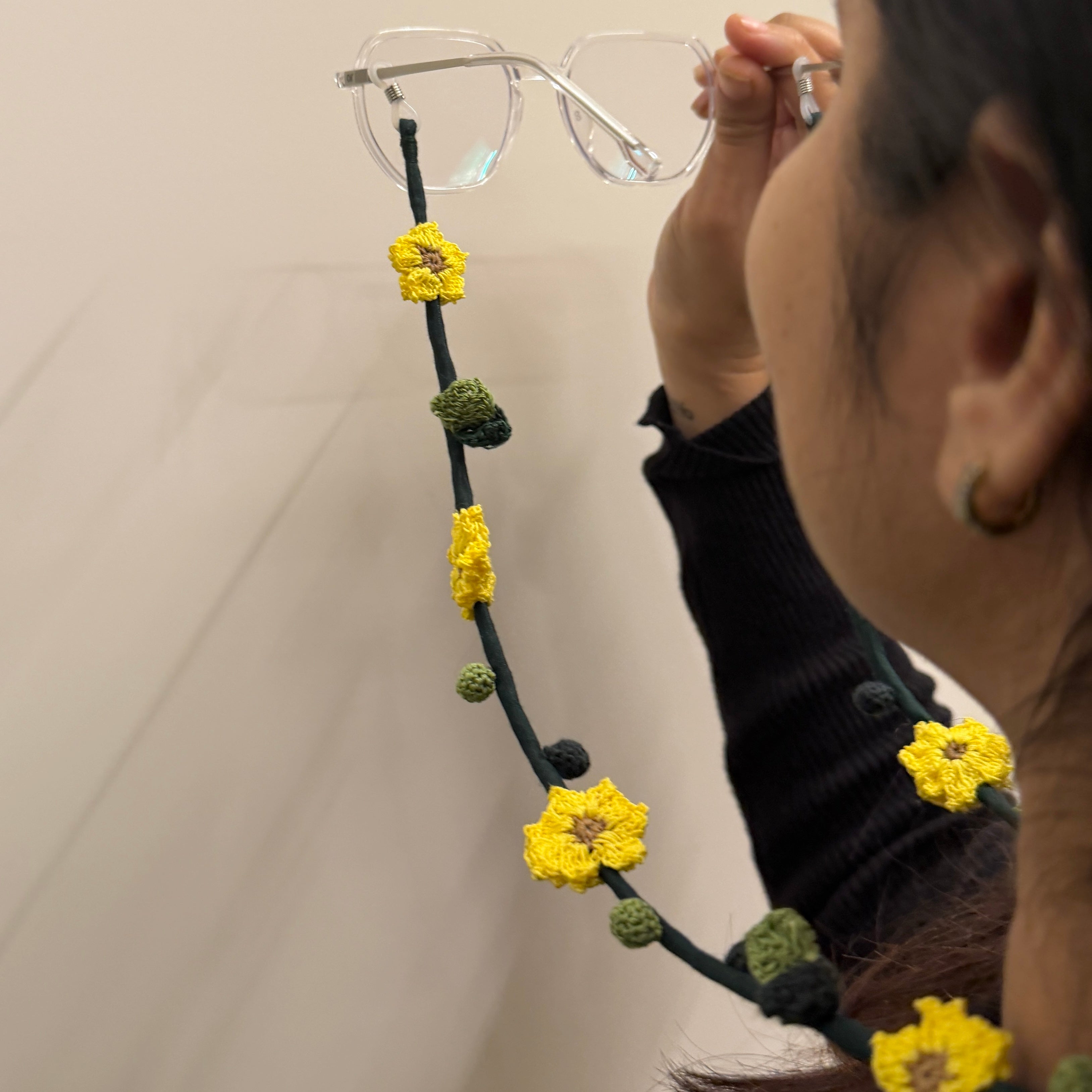 Surajmukhi Specs String by Ikriit'm with Specs Strings at Kamakhyaa for sustainable fashion