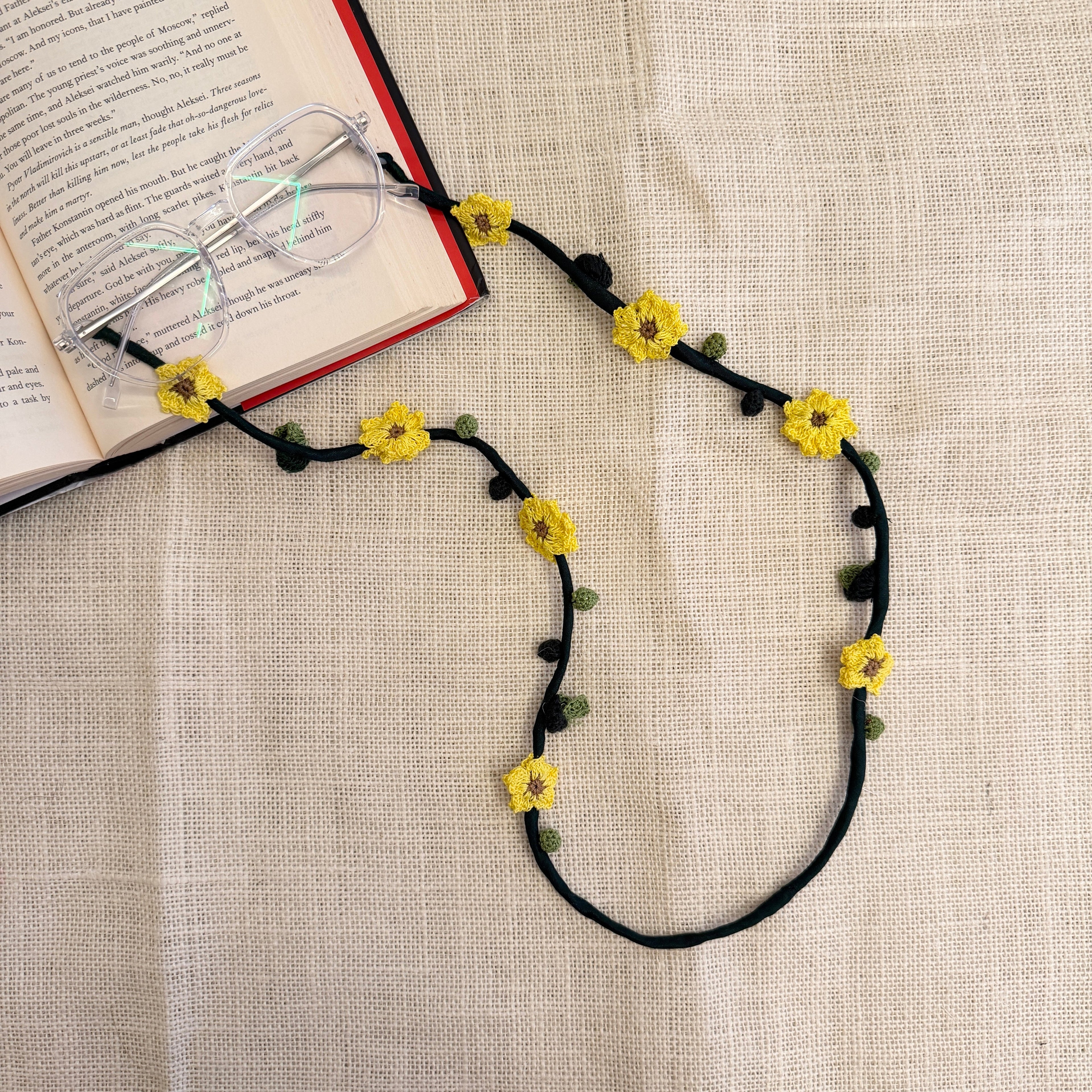 Surajmukhi Specs String by Ikriit'm with Specs Strings at Kamakhyaa for sustainable fashion