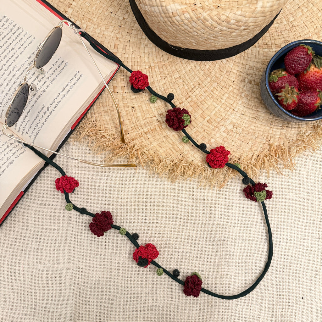 Gulab Ruh Specs String by Ikriit'm with Specs Strings at Kamakhyaa for sustainable fashion