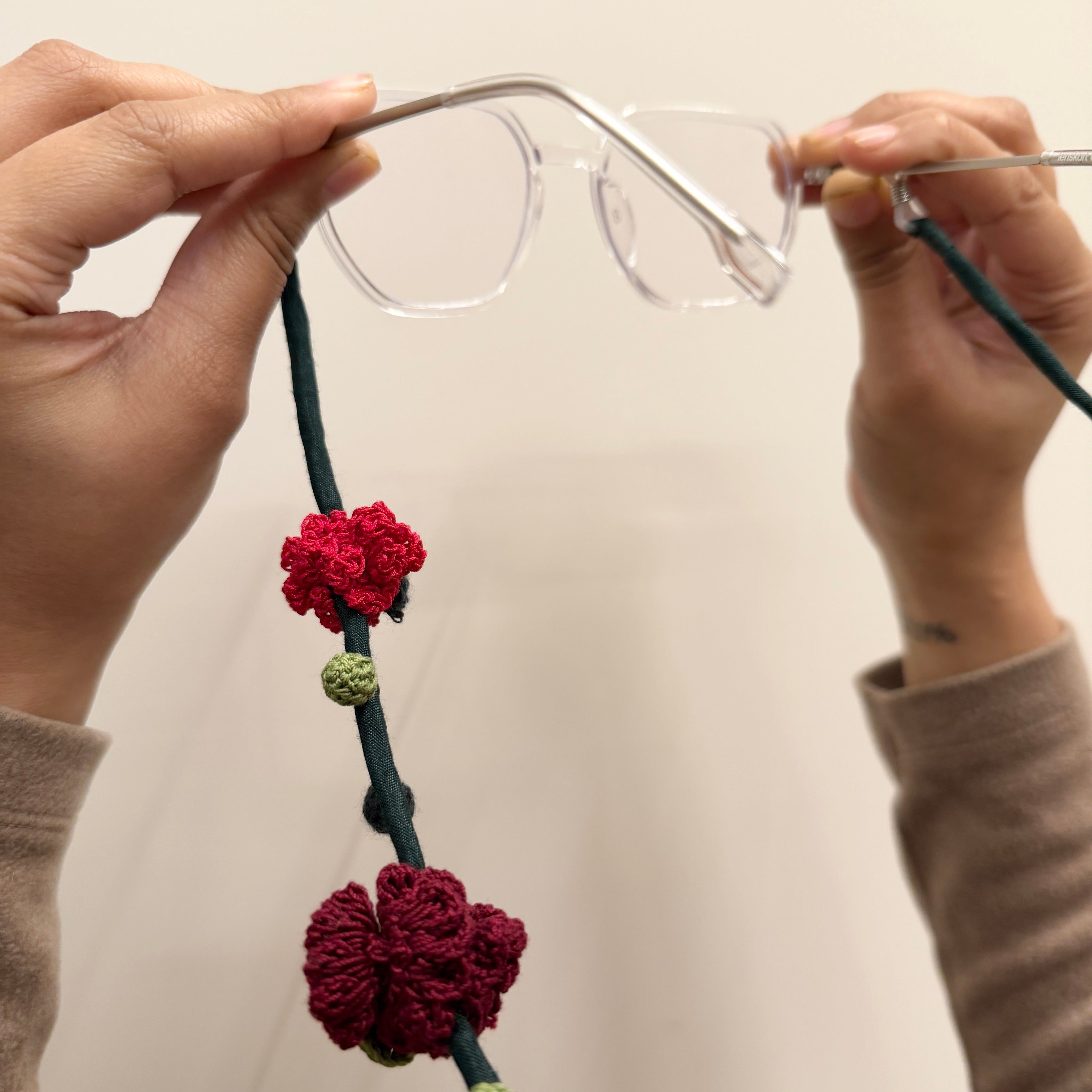 Gulab Ruh Specs String by Ikriit'm with Specs Strings at Kamakhyaa for sustainable fashion