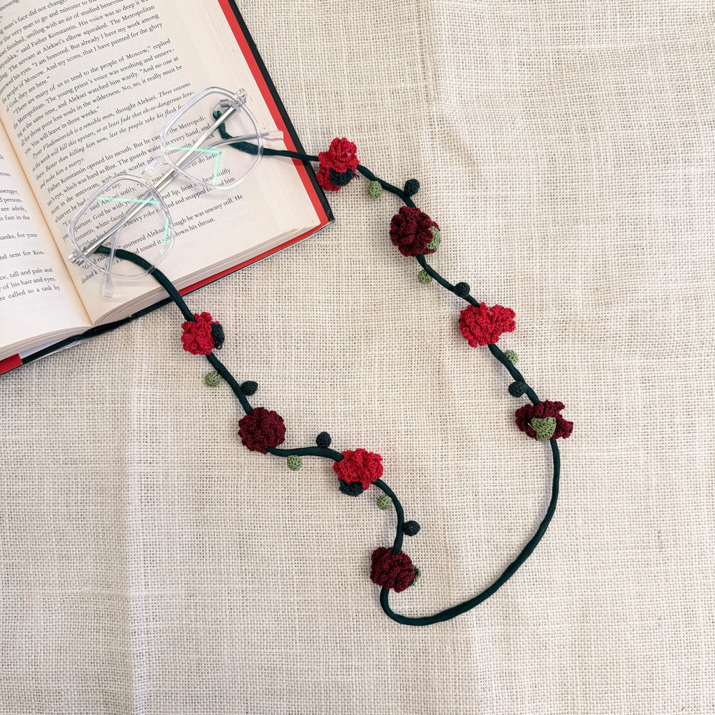 Gulab Ruh Specs String by Ikriit'm with Specs Strings at Kamakhyaa for sustainable fashion