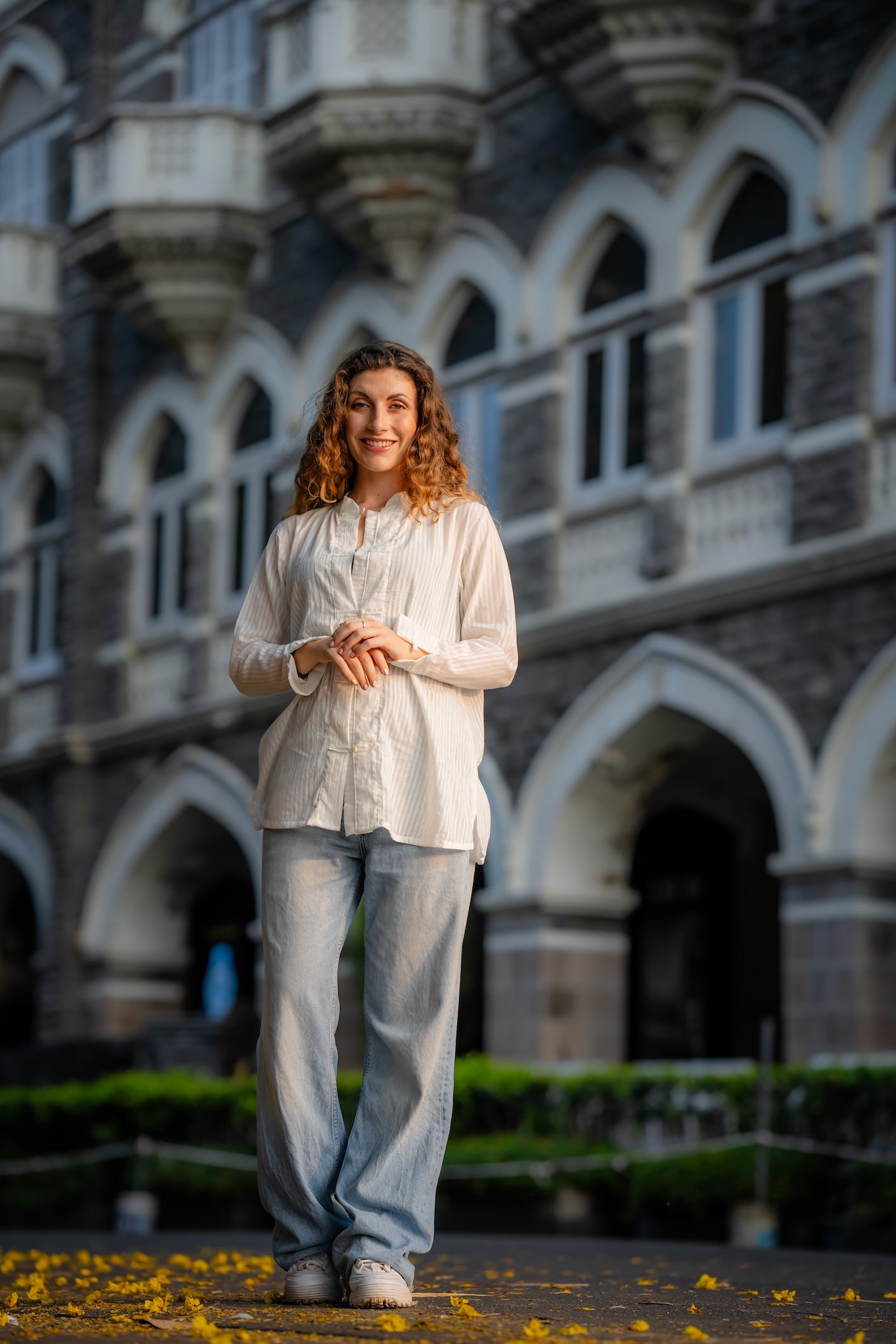 White Textured Handwoven Shirt by Krushnachuda with Chilika by Krushnachuda, Handloom Cotton, Loose Fit, Natural Dye, Organic, Outerwear, Self Design, White, Womenswear at Kamakhyaa for sustainable fashion