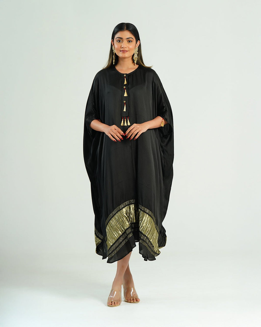 Kaftan Kutch - Black / Gold - Mayura Kumar