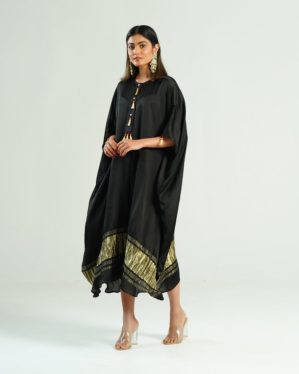 Kaftan Kutch - Black / Gold - Mayura Kumar