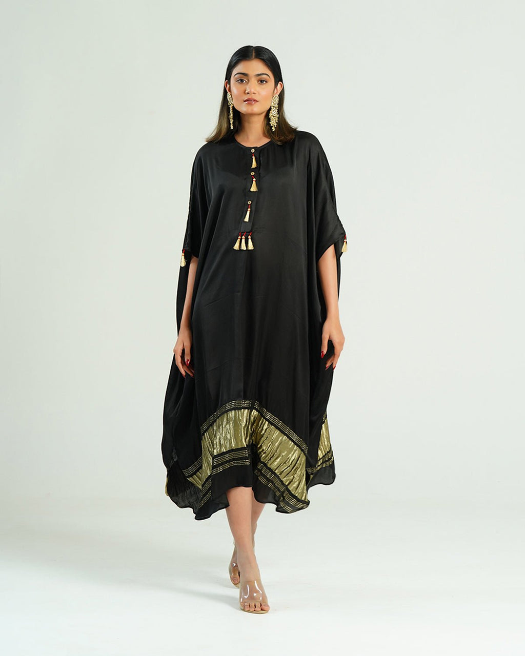 Kaftan Kutch - Black / Gold - Mayura Kumar