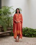 Kaftan - Peach/Gold - Mayura Kumar