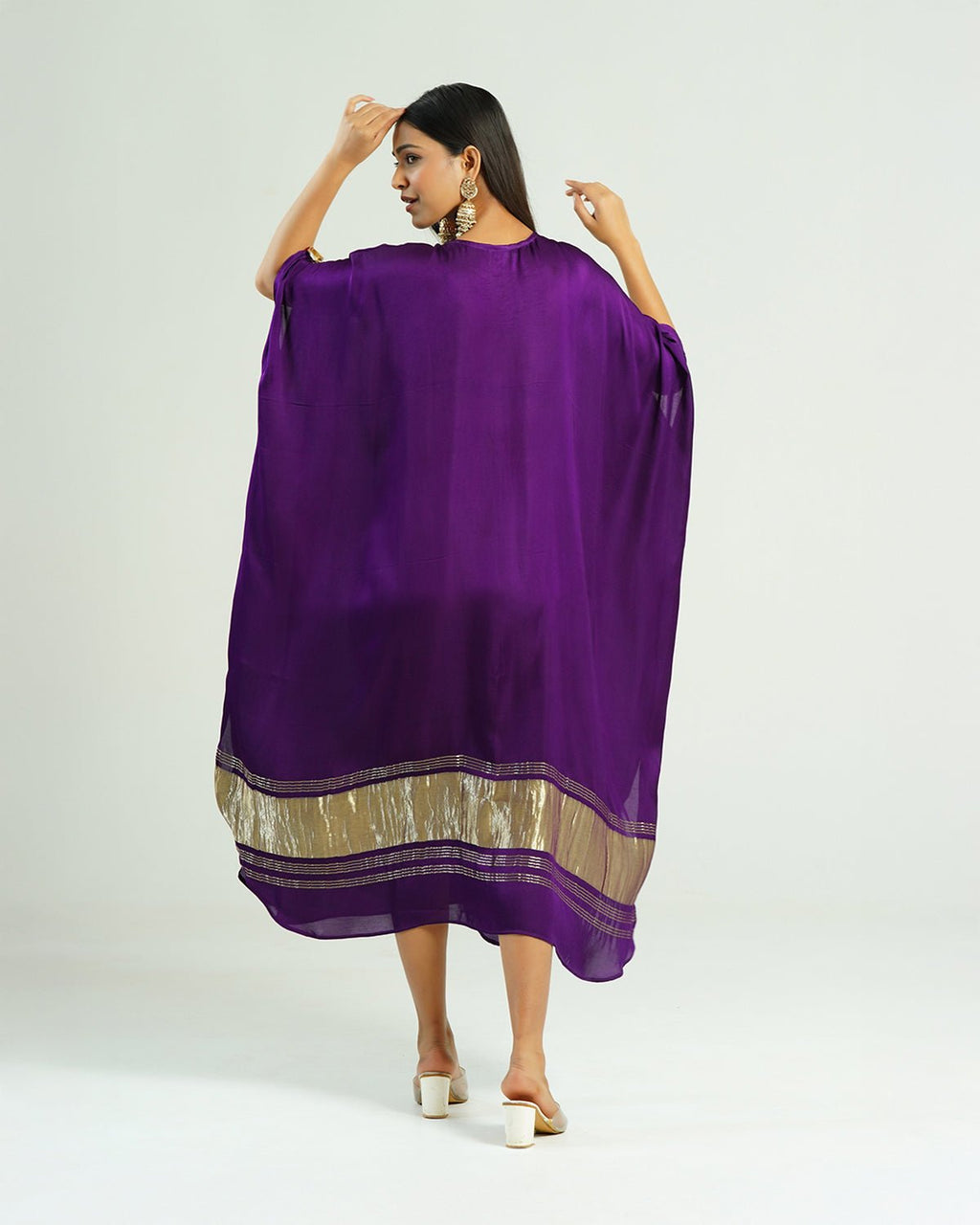 Kaftan Kutch - Purple / Gold - Mayura Kumar