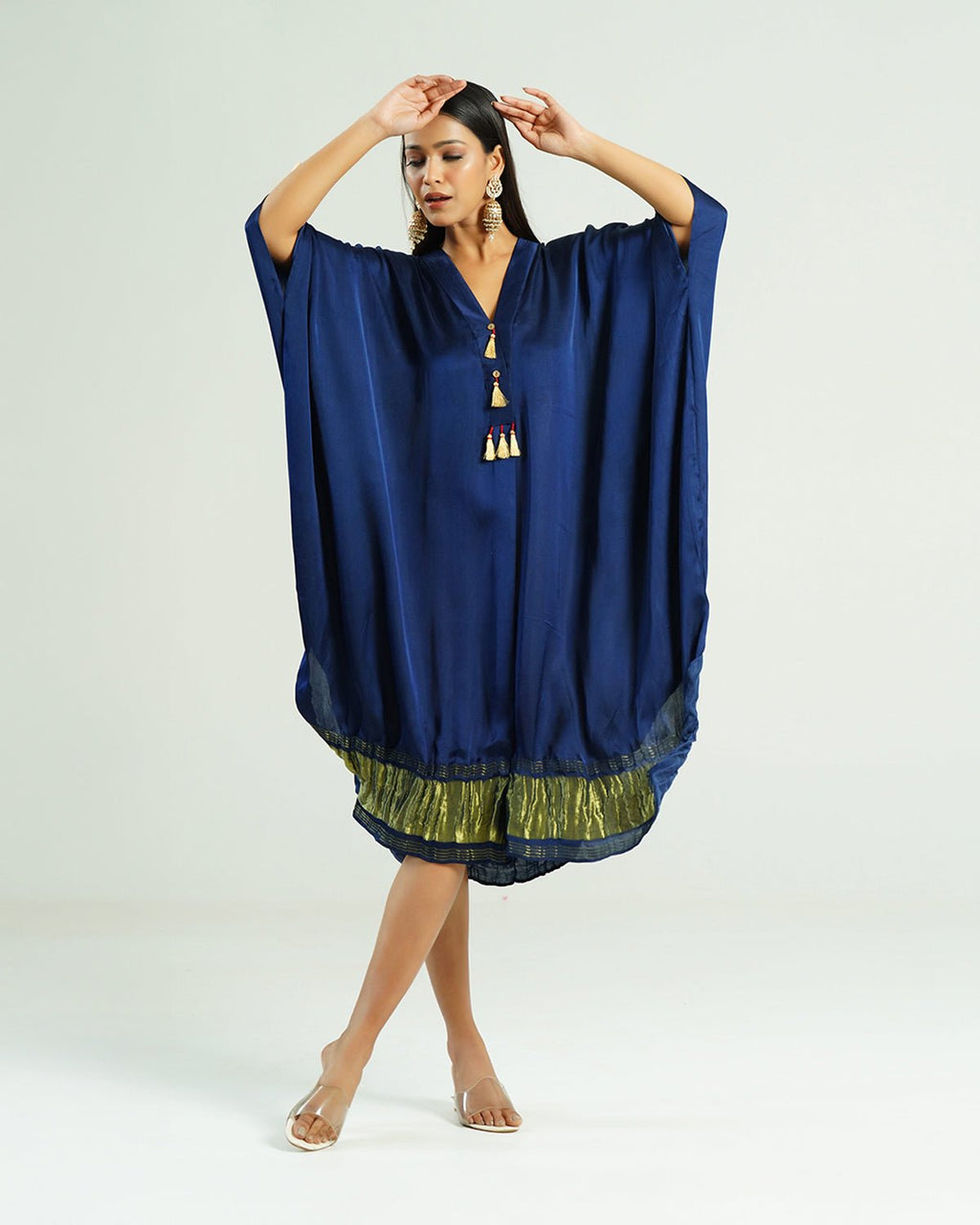 Kaftan Kutch - Royal Blue / Gold - Mayura Kumar