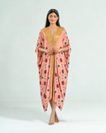 Kaftan Patola - Blush Pink/Gold - Mayura Kumar