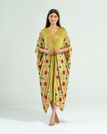 Kaftan Patola - Fresh Green/Gold - Mayura Kumar
