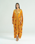 Kaftan Patola - Mustard/Gold - Mayura Kumar