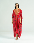 Kaftan Patola - Red/Gold - Mayura Kumar