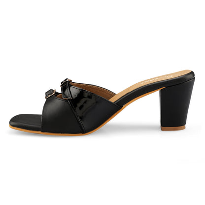 Monochrome Heels by Ek Agga with Black, heels, stylish at Kamakhyaa for sustainable fashion