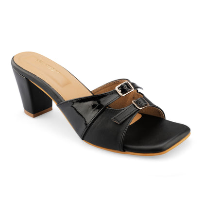 Monochrome Heels by Ek Agga with Black, heels, stylish at Kamakhyaa for sustainable fashion