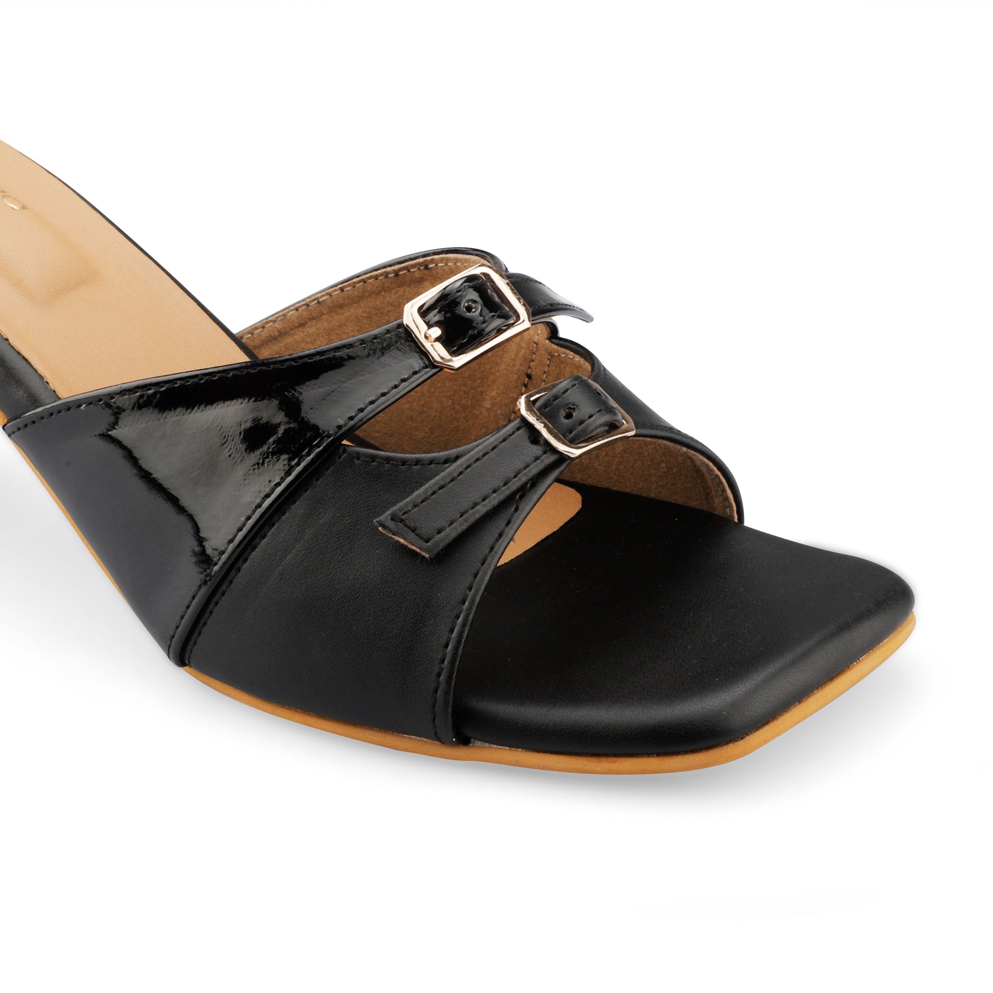 Monochrome Heels by Ek Agga with Black, heels, stylish at Kamakhyaa for sustainable fashion