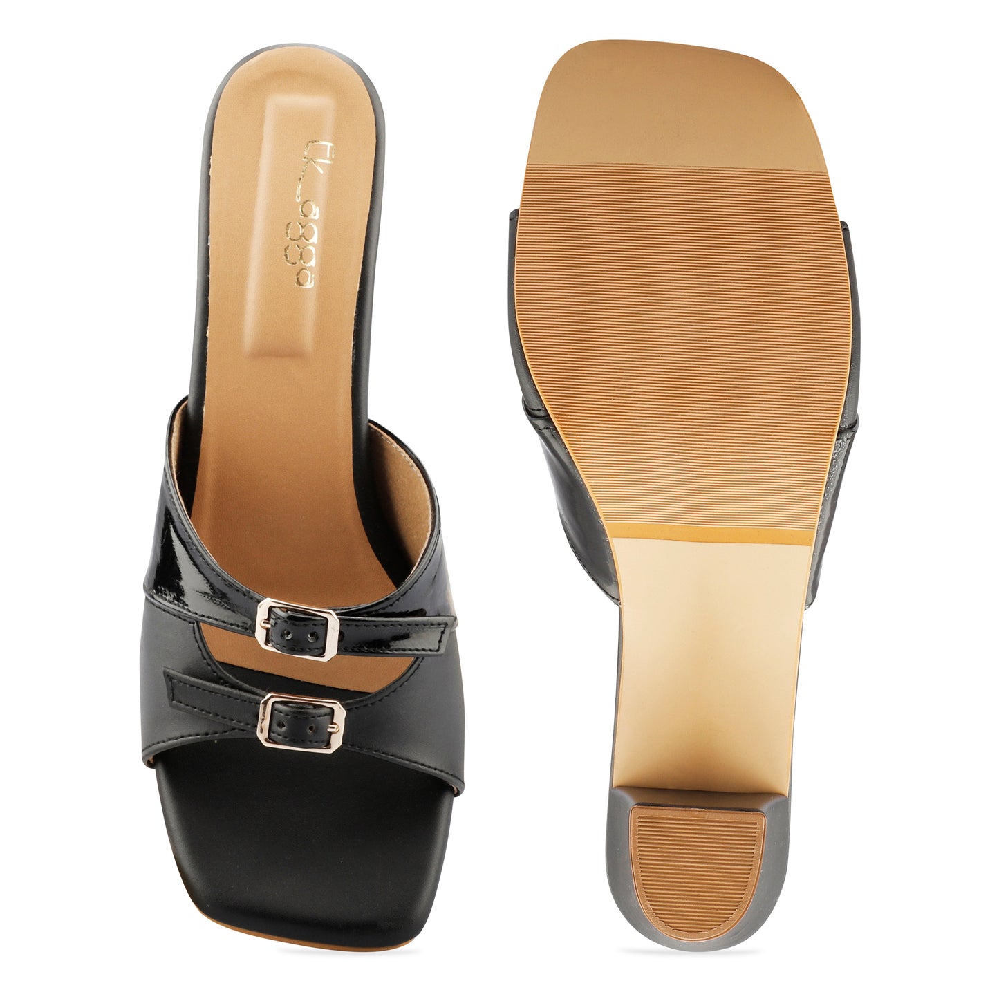 Monochrome Heels by Ek Agga with Black, heels, stylish at Kamakhyaa for sustainable fashion