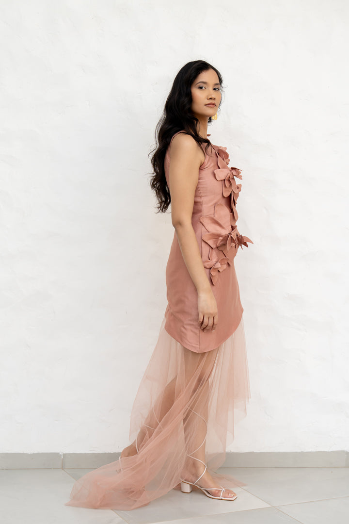 Vasili by Chambray & Co. with Artisanal Wear, Dresses, Eco Fashion, Handcrafted at Kamakhyaa for sustainable fashion