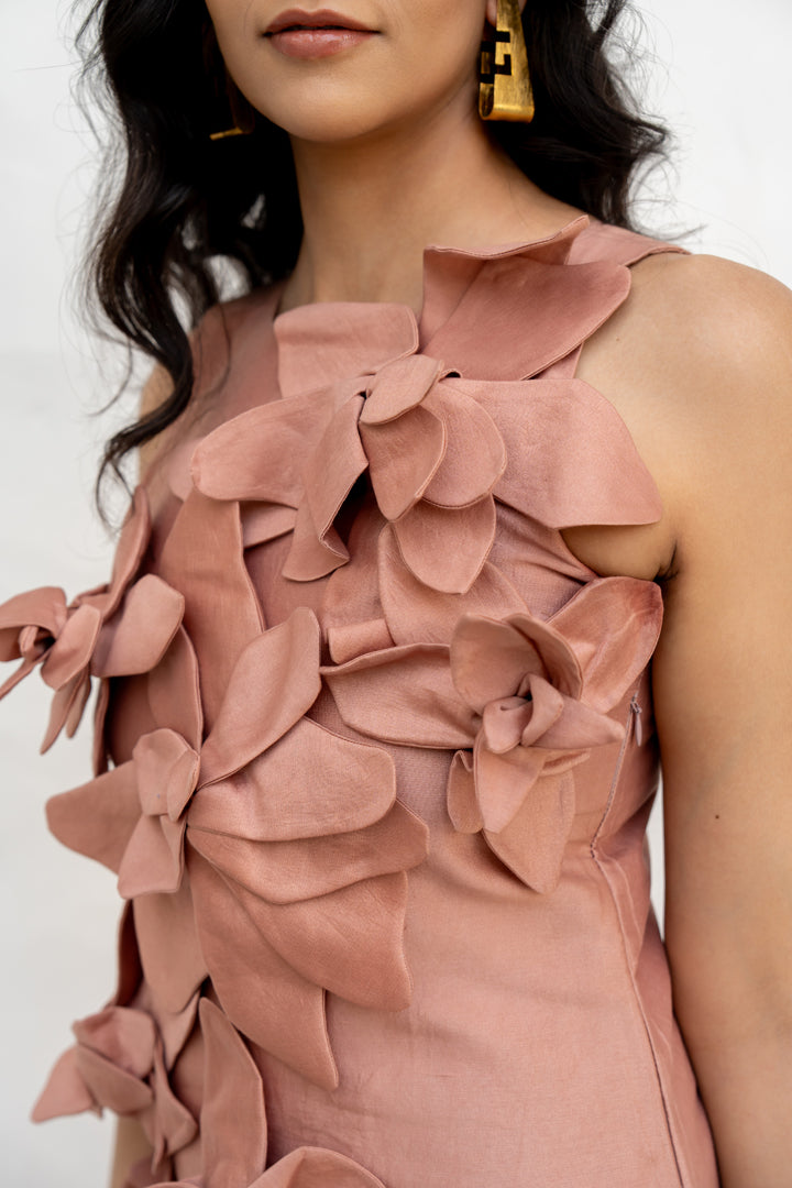 Vasili by Chambray & Co. with Artisanal Wear, Dresses, Eco Fashion, Handcrafted at Kamakhyaa for sustainable fashion