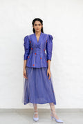 Erin by Chambray & Co. with Artisanal Wear, Dresses, Eco Fashion, Handcrafted at Kamakhyaa for sustainable fashion