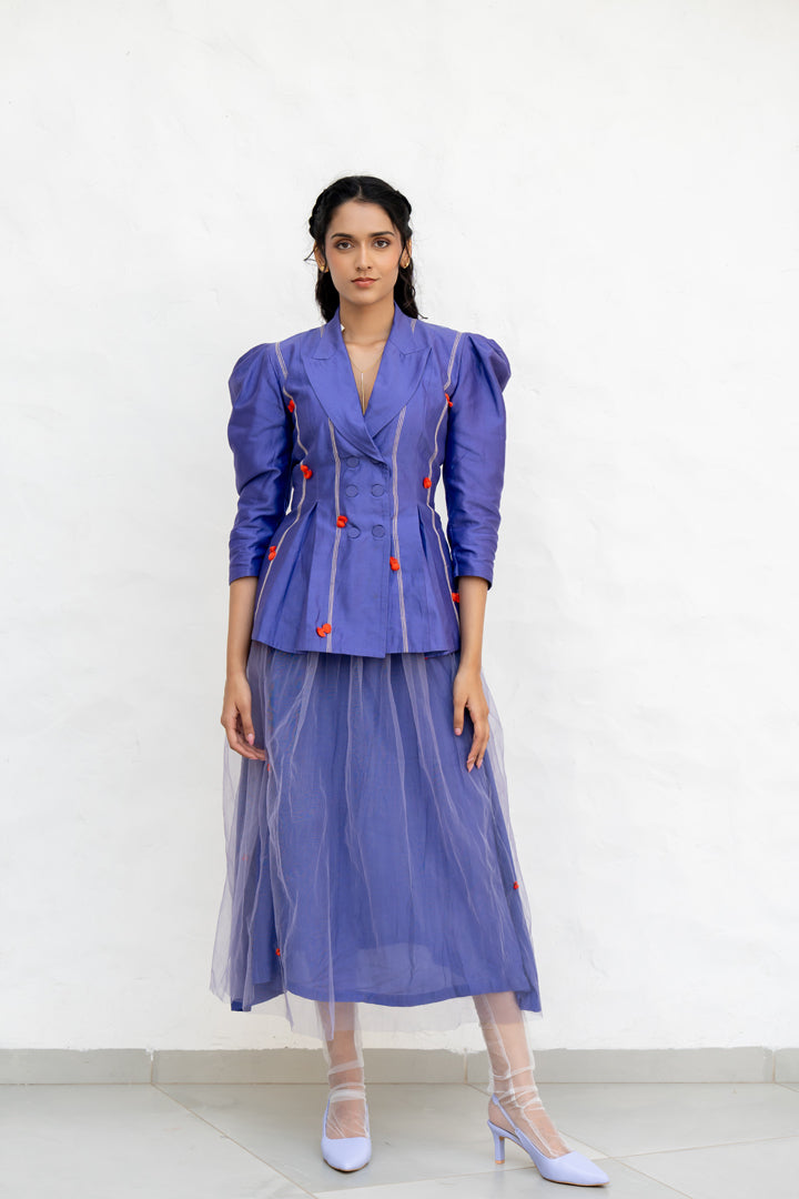 Erin by Chambray & Co. with Artisanal Wear, Dresses, Eco Fashion, Handcrafted at Kamakhyaa for sustainable fashion
