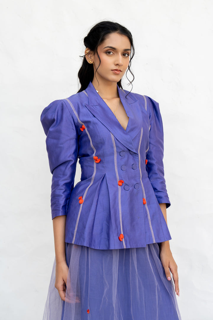 Erin by Chambray & Co. with Artisanal Wear, Dresses, Eco Fashion, Handcrafted at Kamakhyaa for sustainable fashion