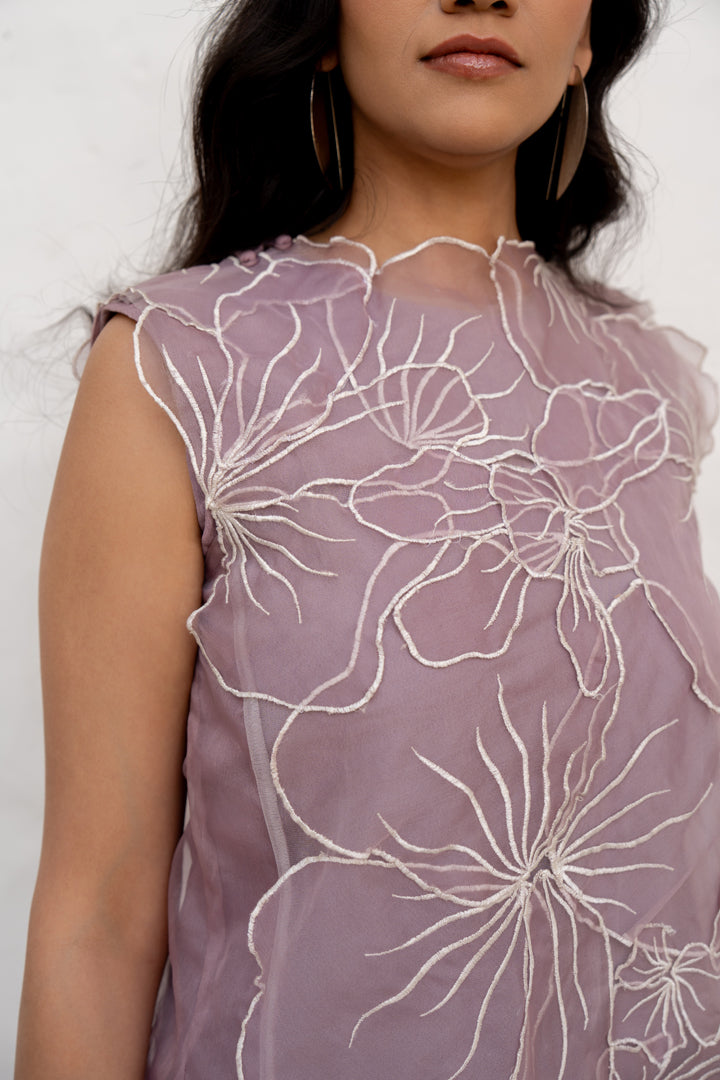 Cyra by Chambray & Co. with Artisanal Wear, Dresses, Eco Fashion, Handcrafted at Kamakhyaa for sustainable fashion