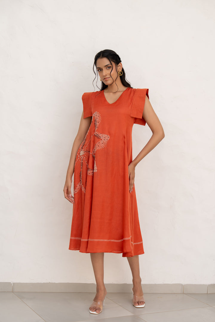 Hera by Chambray & Co. with Artisanal Wear, Dresses, Eco Fashion, Handcrafted at Kamakhyaa for sustainable fashion