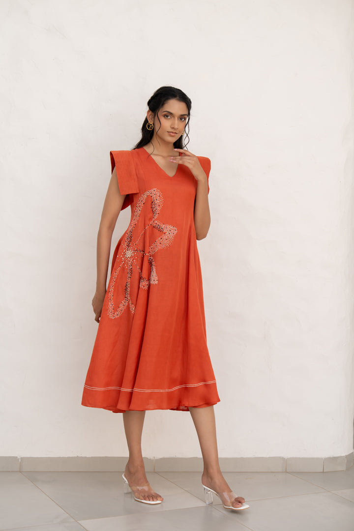 Hera by Chambray & Co. with Artisanal Wear, Dresses, Eco Fashion, Handcrafted at Kamakhyaa for sustainable fashion