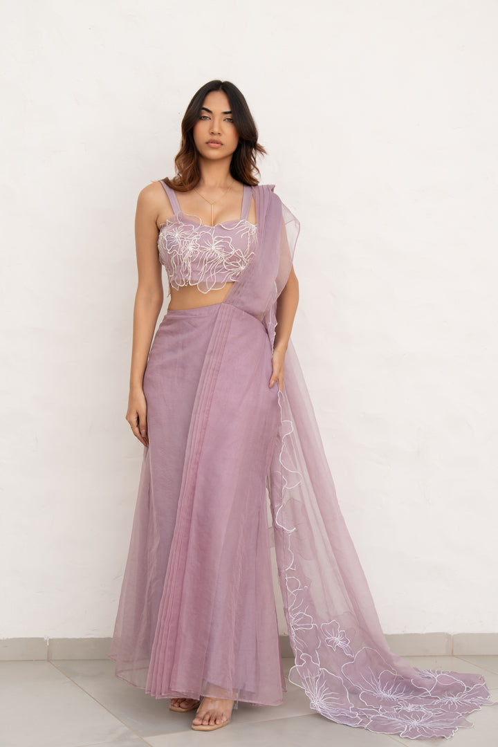 Viola by Chambray & Co. with Artisanal Wear, Eco Fashion, Handcrafted at Kamakhyaa for sustainable fashion