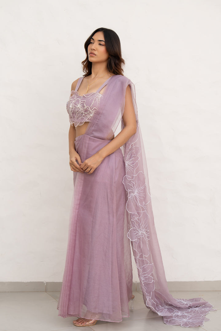 Viola by Chambray & Co. with Artisanal Wear, Eco Fashion, Handcrafted at Kamakhyaa for sustainable fashion