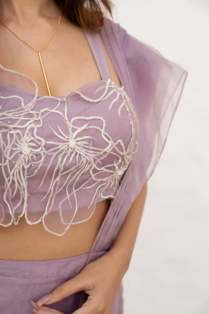 Viola by Chambray & Co. with Artisanal Wear, Eco Fashion, Handcrafted at Kamakhyaa for sustainable fashion