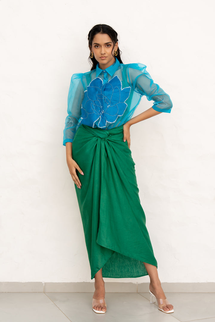 Astra by Chambray & Co with Artisanal Wear, Eco Fashion, Handcrafted at Kamakhyaa for sustainable fashion