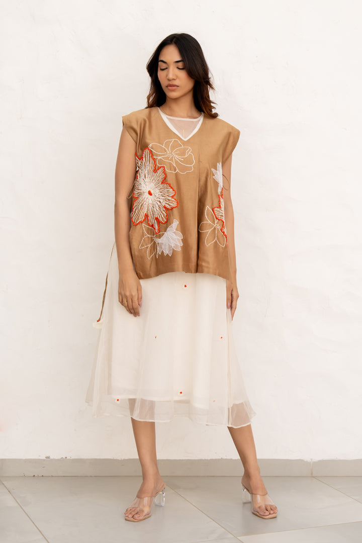 Agnes by Chambray & Co. with Artisanal Wear, Eco Fashion, Handcrafted at Kamakhyaa for sustainable fashion