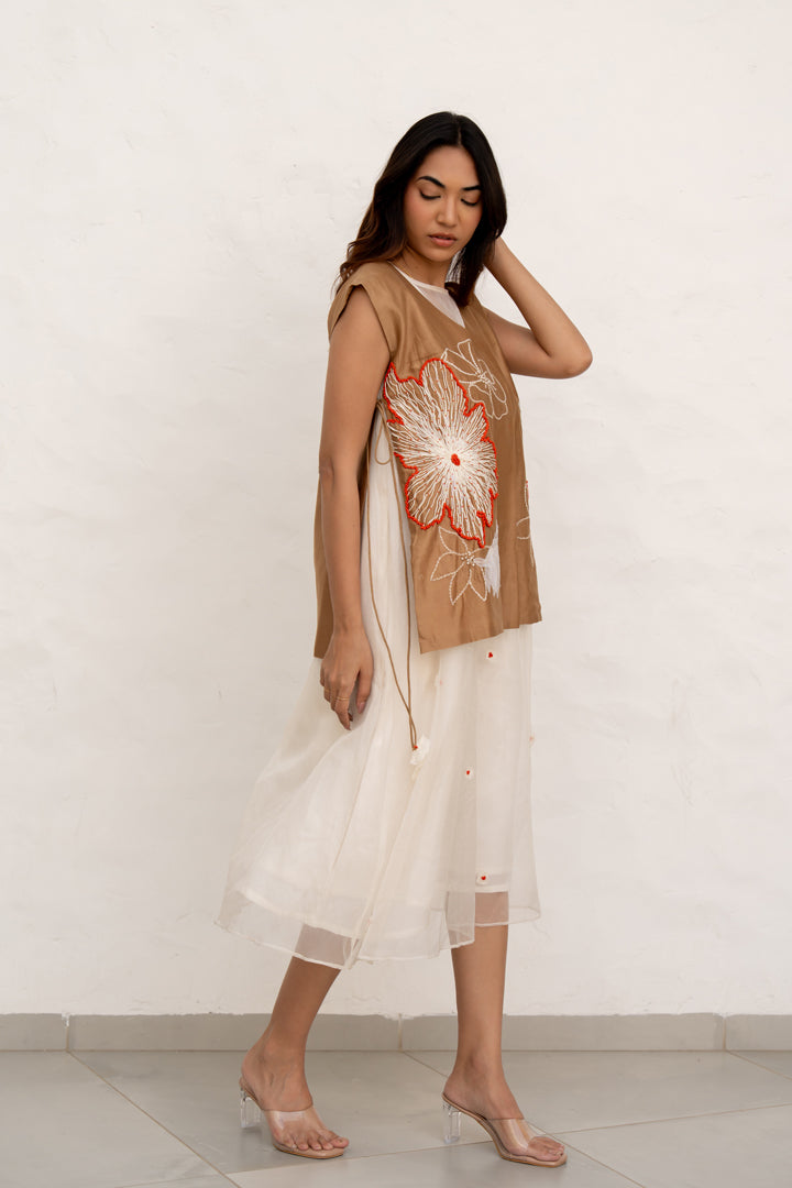 Agnes by Chambray & Co. with Artisanal Wear, Eco Fashion, Handcrafted at Kamakhyaa for sustainable fashion