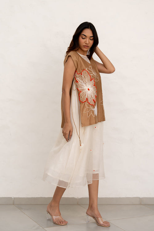 Agnes by Chambray & Co. with Artisanal Wear, Eco Fashion, Handcrafted at Kamakhyaa for sustainable fashion