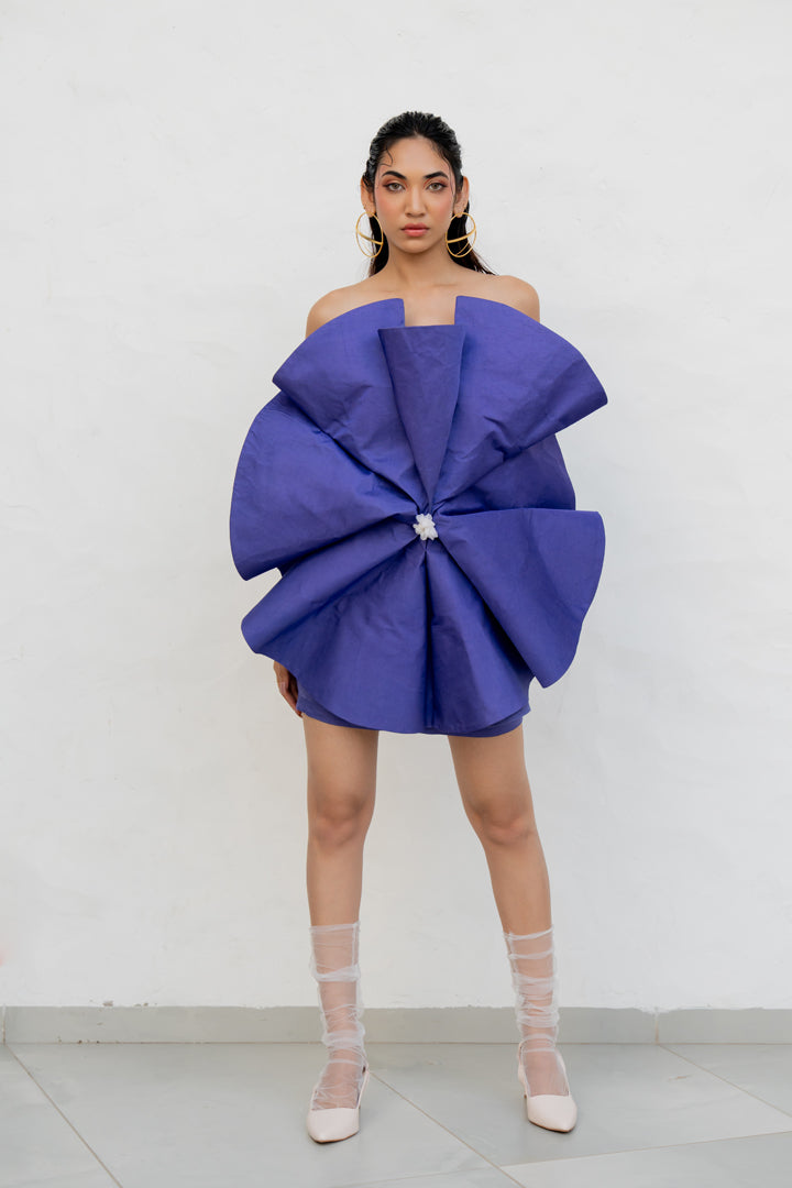 Zenia by Chambray & Co. with Artisanal Wear, Dresses, Eco Fashion, Handcrafted at Kamakhyaa for sustainable fashion