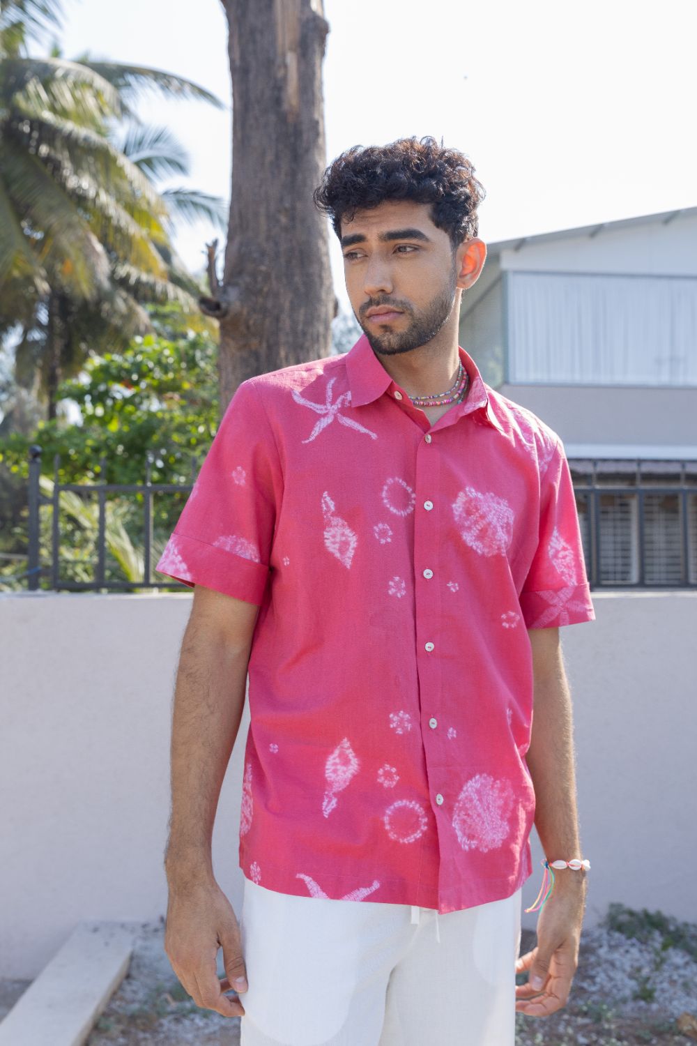 Seashell Shirt by anushé pirani with Menswear, T-Shirts & Shirts at Kamakhyaa for sustainable fashion