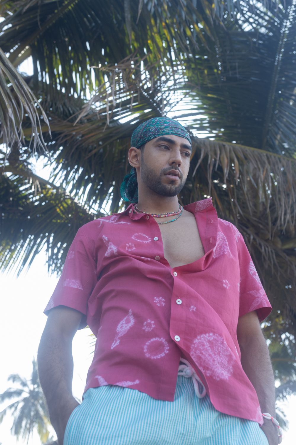 Seashell Shirt by anushé pirani with Menswear, T-Shirts & Shirts at Kamakhyaa for sustainable fashion