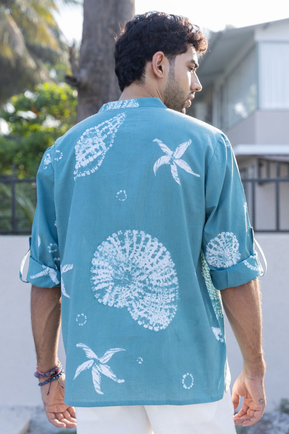 Seabreeze Button-Up by anushé pirani with Menswear, T-Shirts & Shirts at Kamakhyaa for sustainable fashion