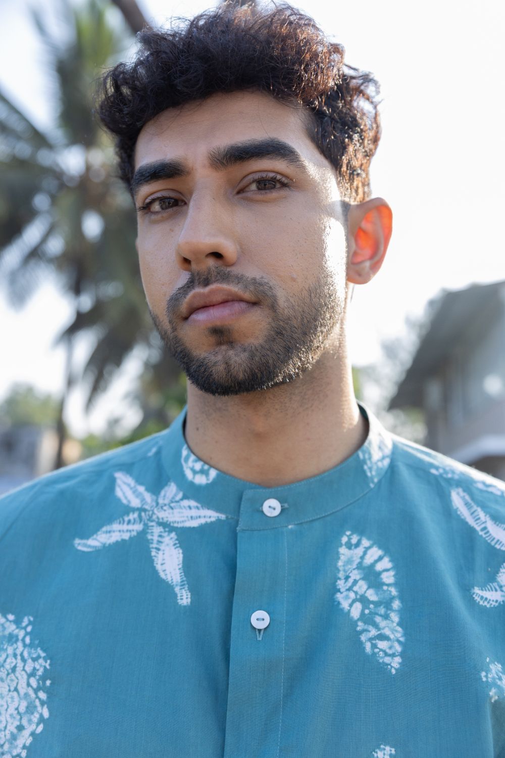 Seabreeze Button-Up by anushé pirani with Menswear, T-Shirts & Shirts at Kamakhyaa for sustainable fashion