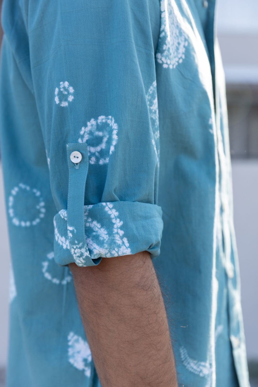 Seabreeze Button-Up by anushé pirani with Menswear, T-Shirts & Shirts at Kamakhyaa for sustainable fashion