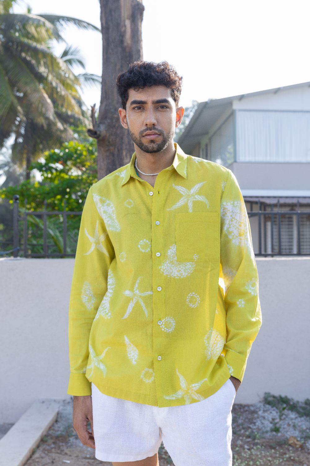 Coastal Cove Shirt by anushé pirani with Menswear at Kamakhyaa for sustainable fashion