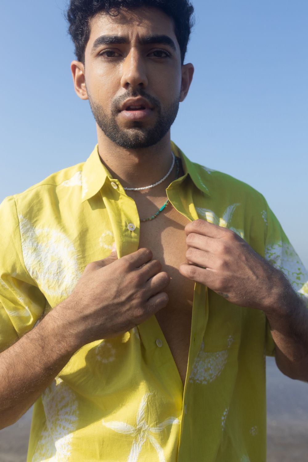 Coastal Cove Shirt by anushé pirani with Menswear at Kamakhyaa for sustainable fashion
