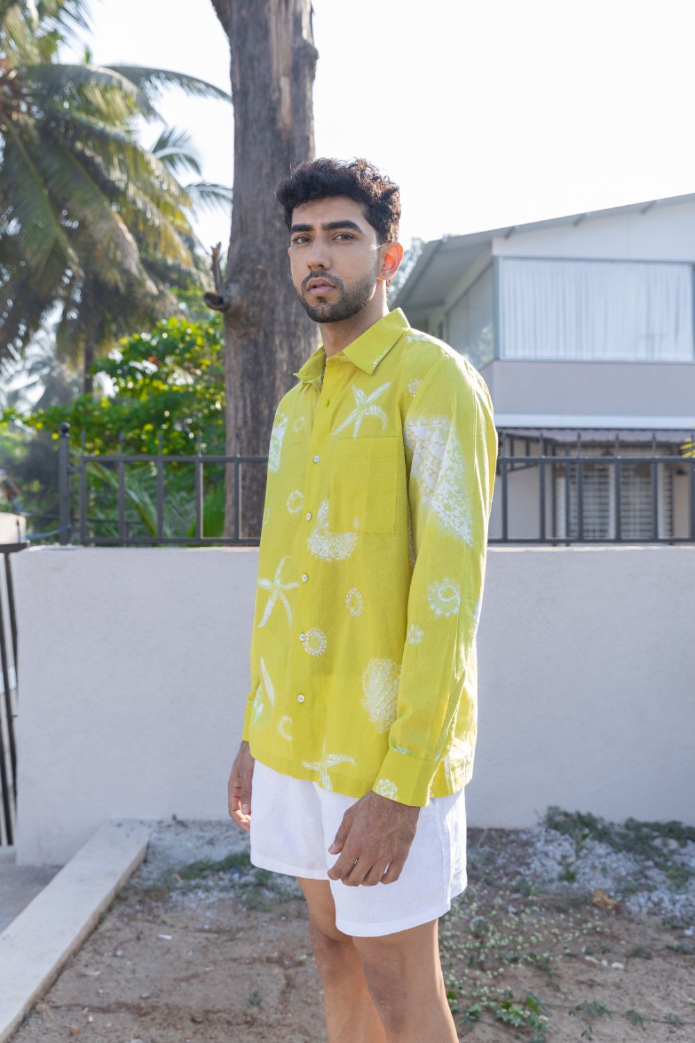Coastal Cove Shirt by anushé pirani with Menswear at Kamakhyaa for sustainable fashion