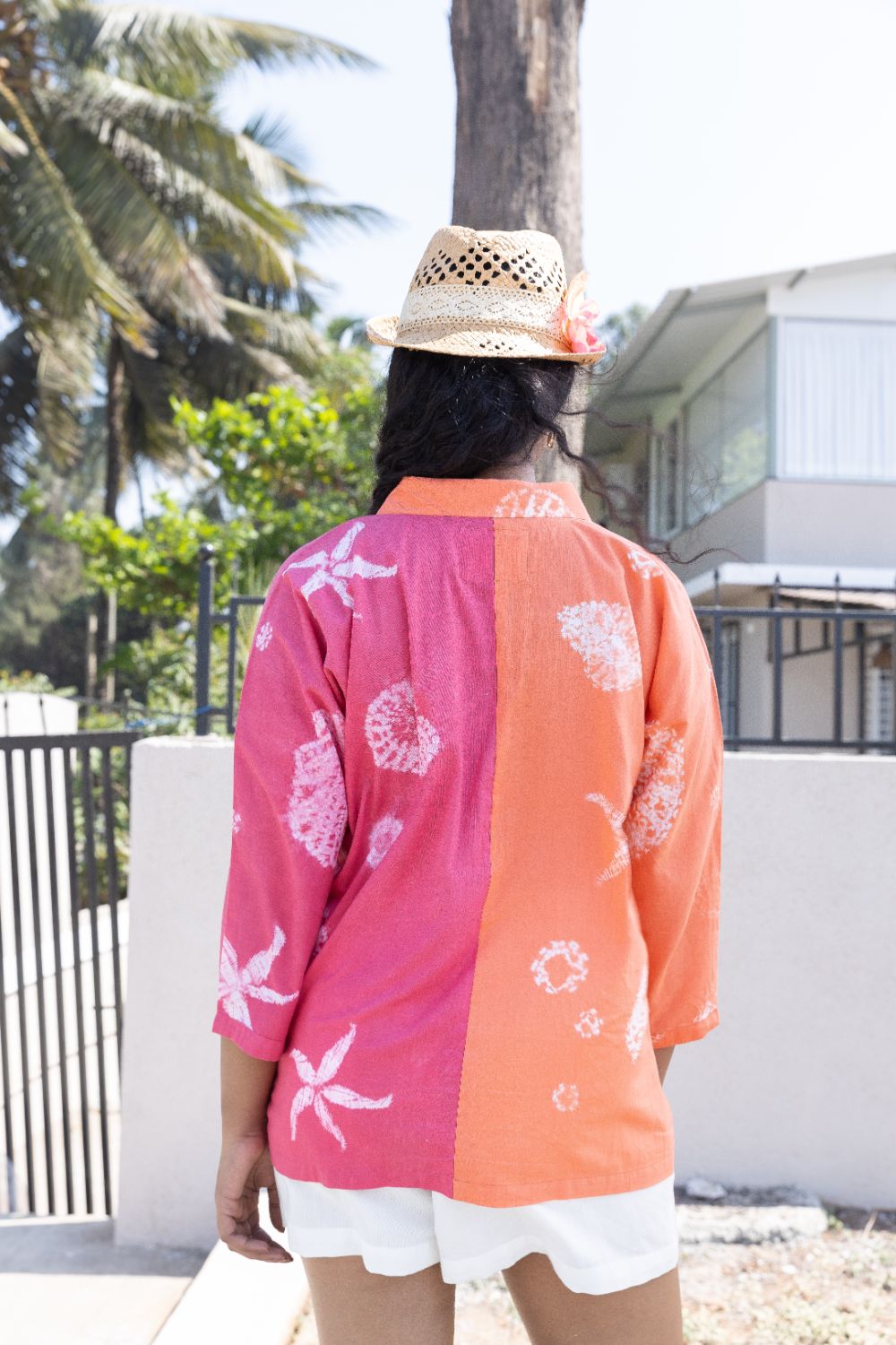 Sunset-Fade Button-Down by anushé pirani with Moana, Tops & Shirts, Womenswear at Kamakhyaa for sustainable fashion