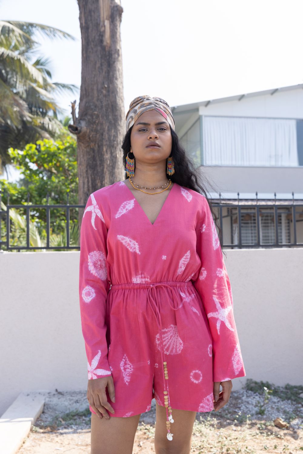 Coastal Chic Playsuit by anushé pirani with Moana, Tops & Shirts, Womenswear at Kamakhyaa for sustainable fashion